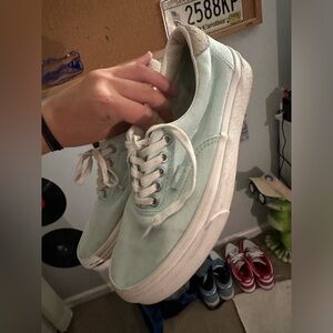 Light blue vans